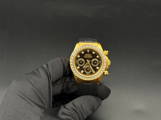 SEIKONA METEORITE OR JAUNE DIAMANT