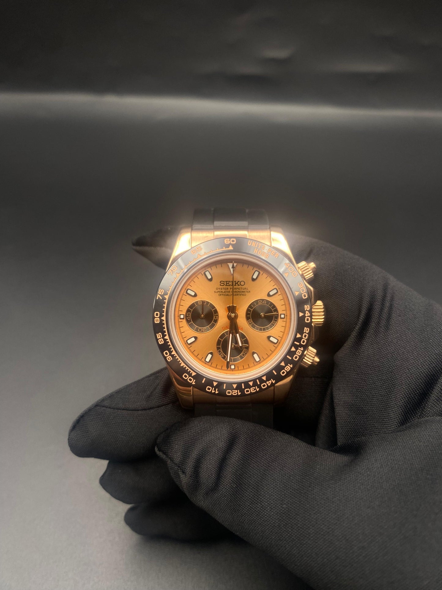 MOD CHRONOGRAPHE OR ROSE