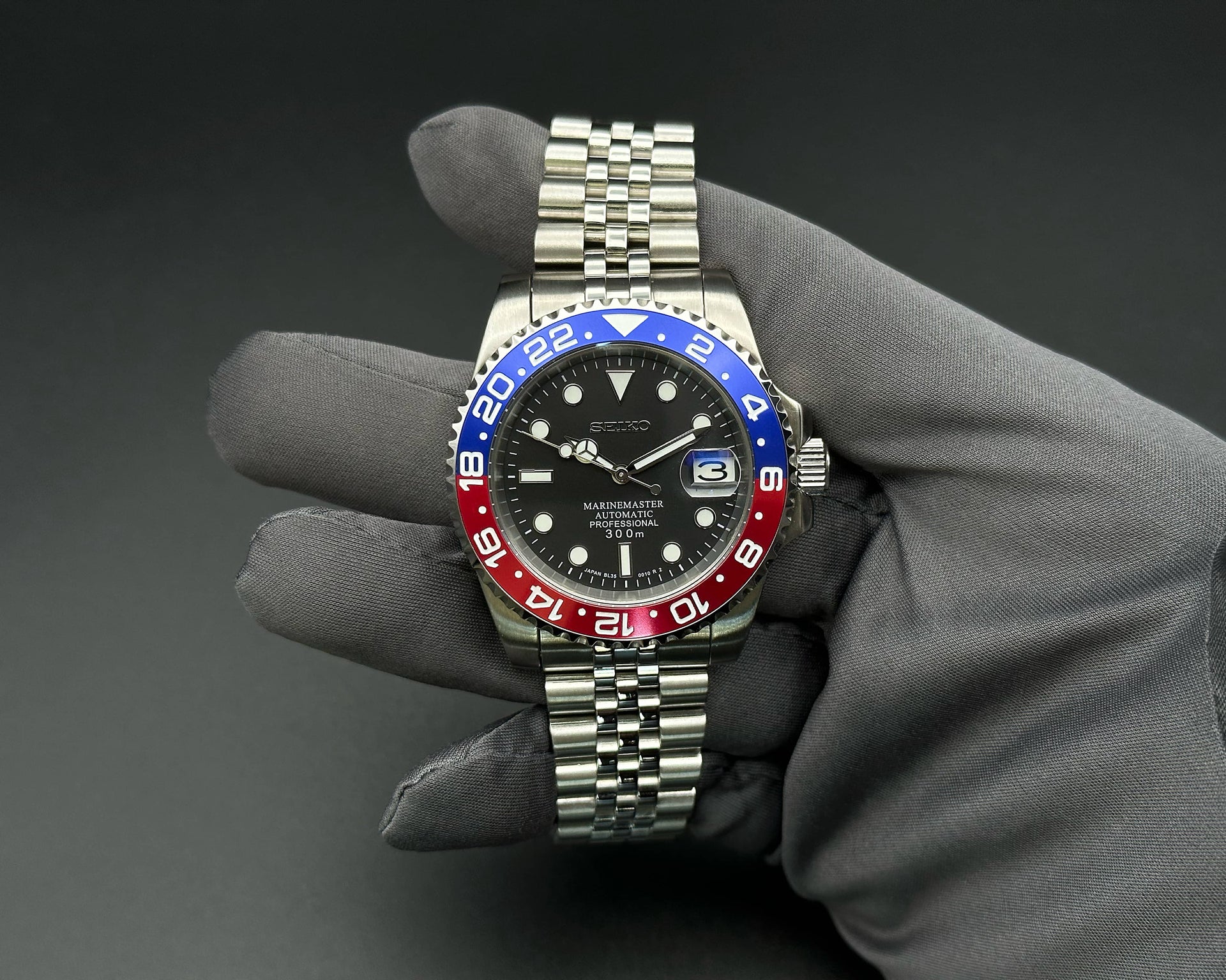 Seiko Master Pepsi Seikomod – Seiko-mods